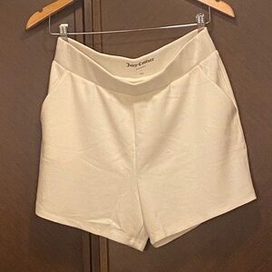 Juicy Couture High Waist white Shorts BRAND NEW